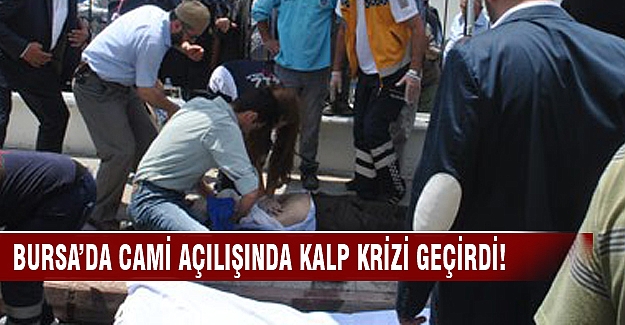 Diyanet İşleri emekli başmüfetşi Bursa'da cami açılışında hayatını kaybetti