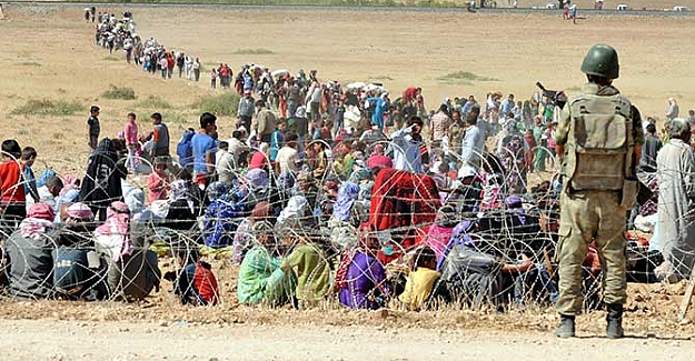 Sınırda sıcak anlar: Asker müdahale etti