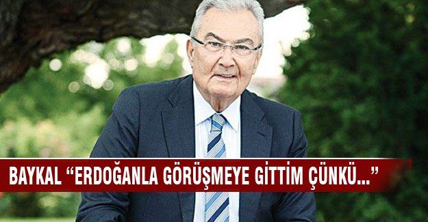 Baykal "Erdoğan'la görüştüm çünkü..."