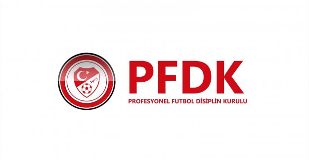 PFDK'dan kulüplere büyük para cezası