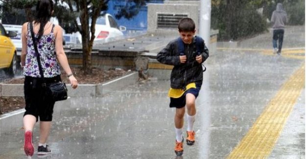 Meteoroloji'den vatandaşlara yağış uyarısı
