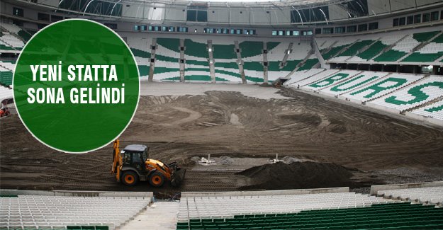 Bursa'nın yeni stadyumunda sona gelindi