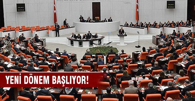 TBMM'de yeni dönem başlıyor