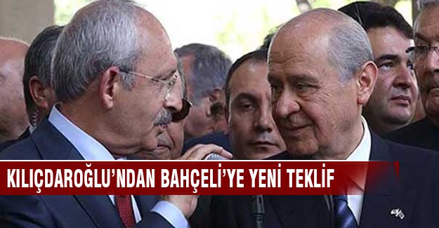Kılıçdaroğlu'ndan Bahçeli'ye "Erken seçime gidelim" teklifi