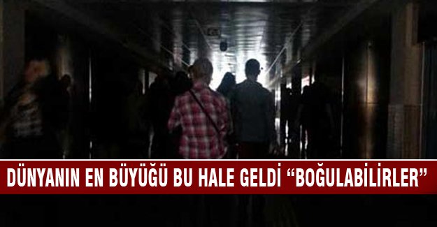 Adliyede tutuklular boğulabilir