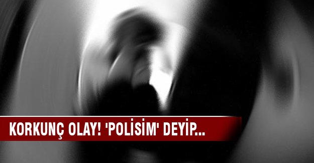 'Polisim' deyip Suriyeli kadına tecavüz etti!