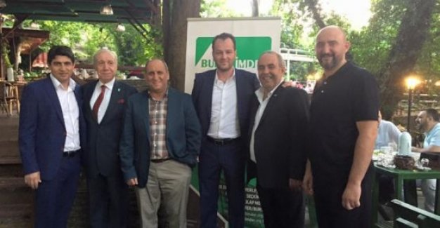 BURTİMDER üyeleri iftar yemeğinde buluştu