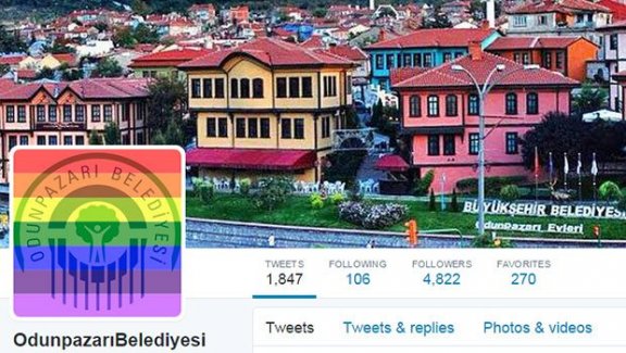 Belediyeden 'homofobik' tweeti