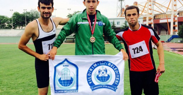 Yıldırım'dan altın madalya