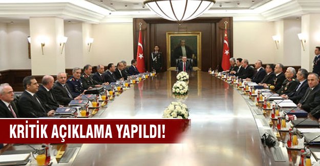 Ankara'daki kritik MGK sona erdi