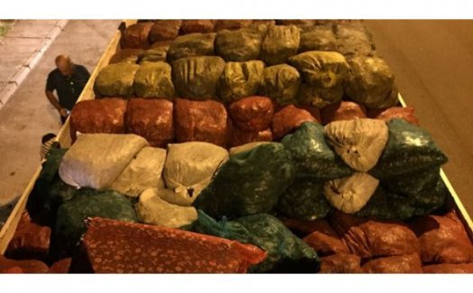 Bursa'da tam 10 ton ele geçirildi!