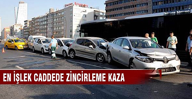 İstanbul Boğaziçi Köprüsü'nde zincirleme kaza