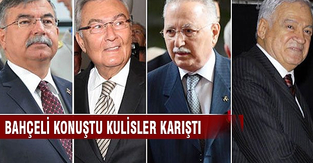 Devlet Bahçeli konuştu kulisler karıştı