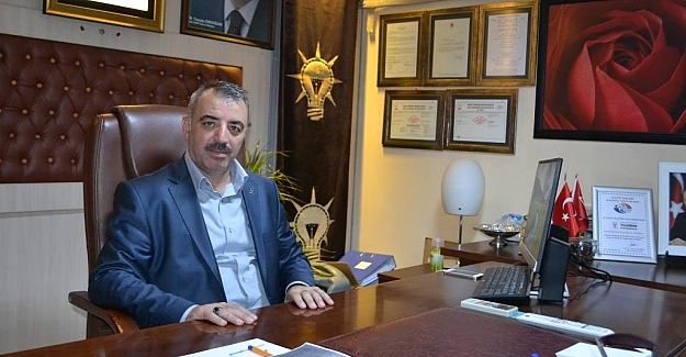 AK Parti Yıldırım İlçe Başkanlığı’ndan İsmet Yılmaz’a tebrik