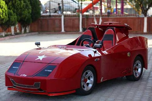 Oğlu akülü araba istedi baba ne yaptı!