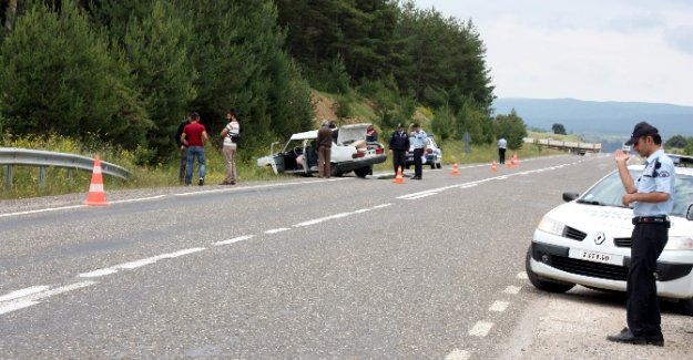 Otomobil takla attı: 1 ölü, 6 yaralı