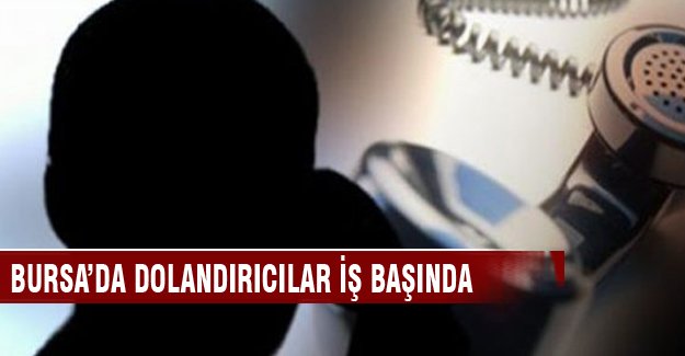 Bursa'da kendini yeni polis diye tanıttı olanlar oldu
