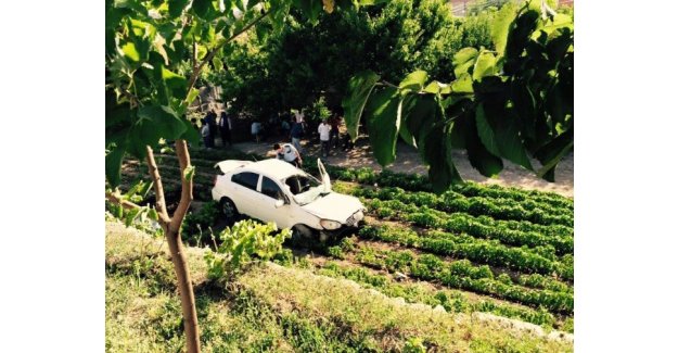 İki çocuğa çarptıktan sonra...