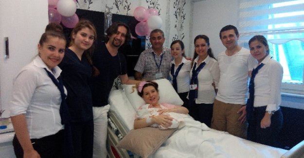 Bebeğine hastahane adı verdi