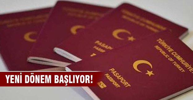 Çifte pasaport dönemi başlıyor