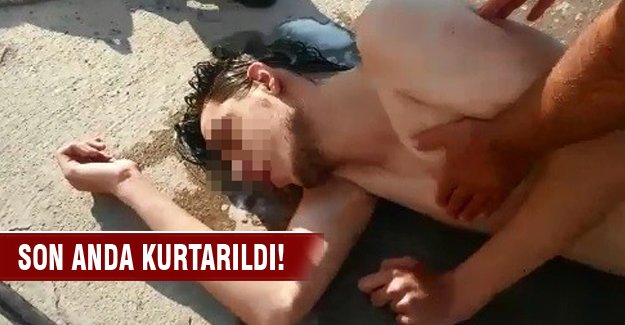 Bursa'da boğulma tehlikesi geçiren geç kurtarıldı