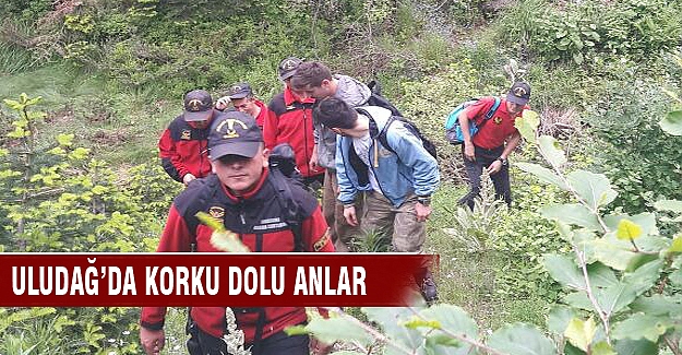 Bursa Uludağ'da 3 saatlik arama
