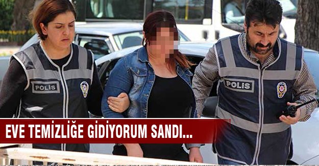Eve temizliğe gönderdilip zorla fuhuş yaptırdılar