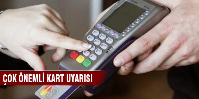 GİB'den kredi kartı uyarısı