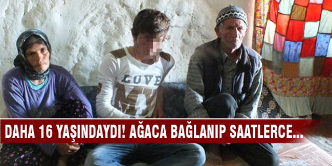 16 yaşındaki çobana işkence yaptılar