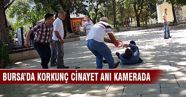 Bursa Tophane'de silahlı çatışma!