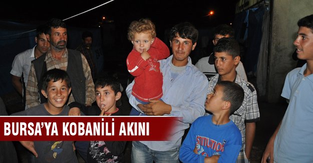Kobanililer Bursa'ya akın ettiler