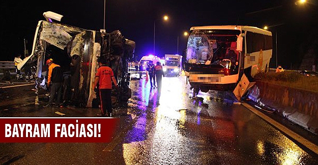 Bolu Dağı'nda korkunç kaza! Çok sayıda can kaybı