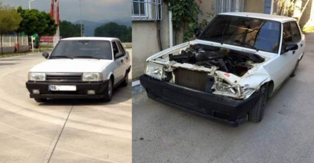 Çalınan aracını sosyal medya sayesinde buldu