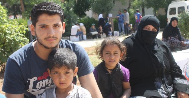 Iraklı aileler yardım bekliyor