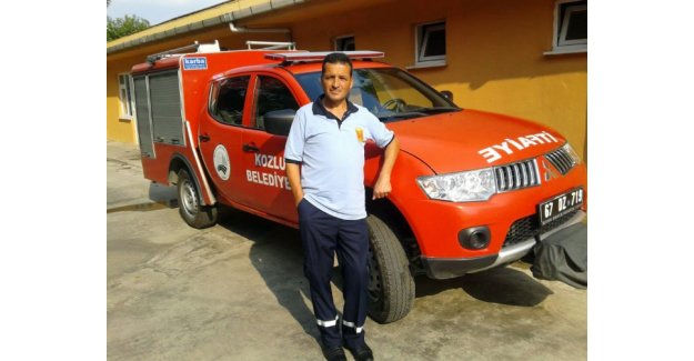 İtfaiye erine gözü yaşlı veda