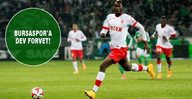 Bursaspor'a dev forvet!