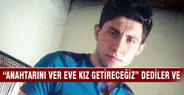 Arkadaşları tarafından baş keserle ezildi!