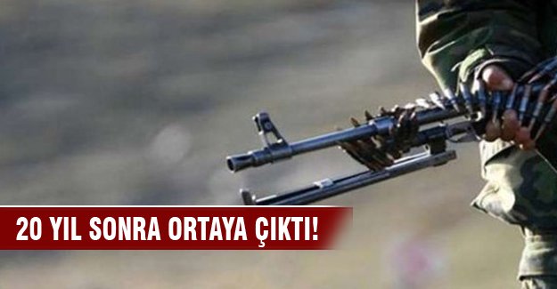 20 yıl aradan sonra ortaya çıkan liste!