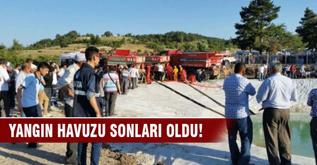 Gölette boğularak can verdiler!