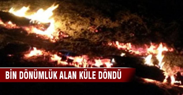 Bir gecede iki yangın