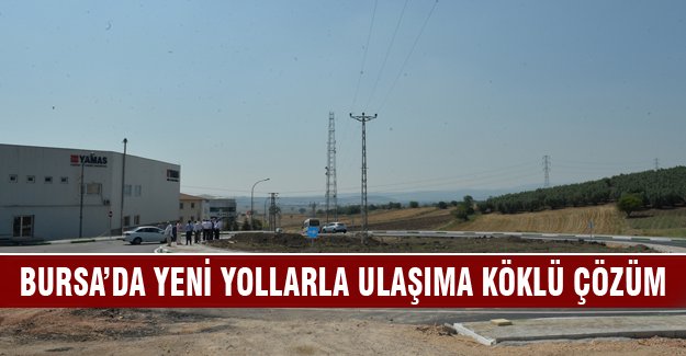 Bursa Nilüfer Organize Sanayi'ye yeni kavşak
