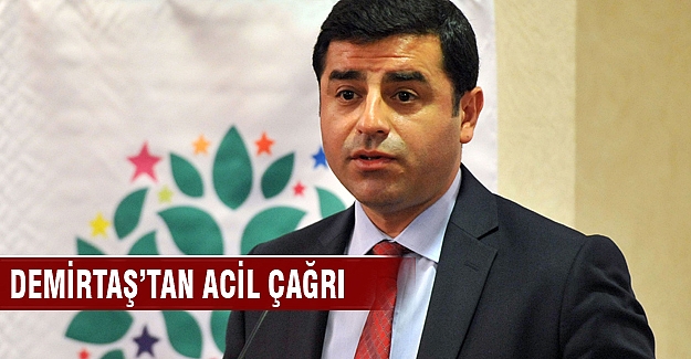 Demirtaş "IŞİD geçiyor ama oyuncaklar sınırı geçemiyor"
