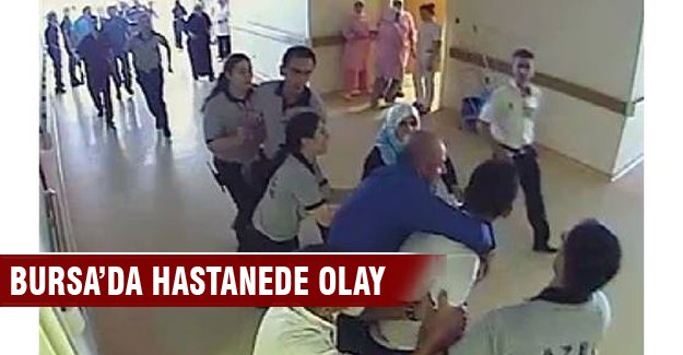 Bursa'da hastaneyi birbirine kattılar