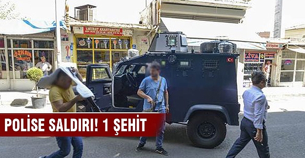 Polise silahlı saldırı! 1 şehit