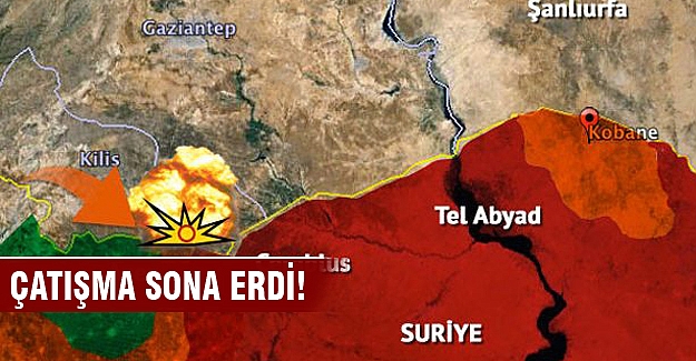 IŞİD Kilis'e ateş açtı: 1 şehit, 2 asker yaralı