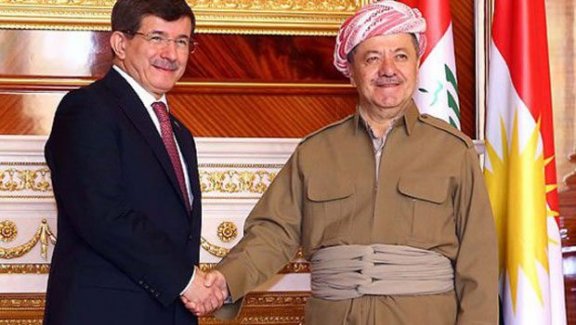 Davutoğlu, Barzani'yi aradı