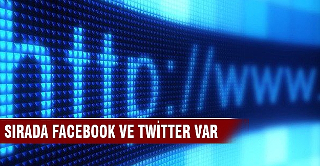 Siteler kapatıldı, Facebook ve Twitter’la bağlantıya geçildi