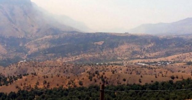 Şemdinli'de yoğun top ateşi