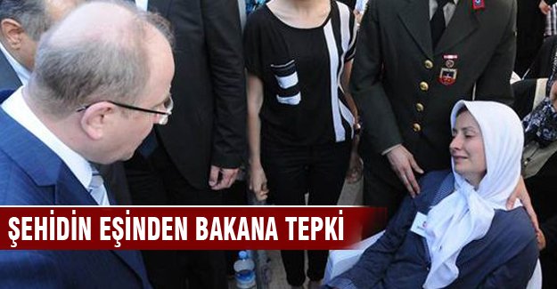 İçişleri Bakanı'na şehidin eşinden büyük tepki