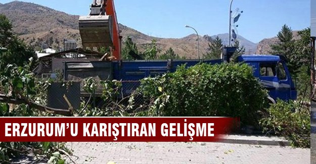 Erzurum'u karıştıran gelişme
